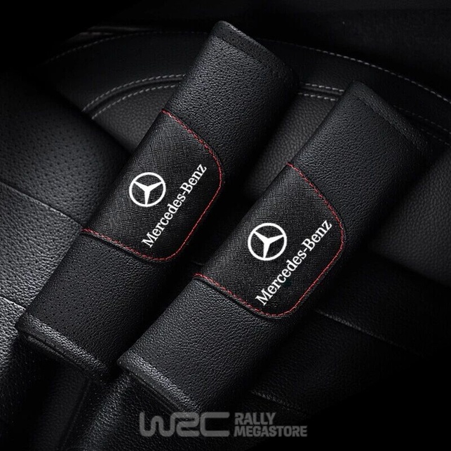 PROTEGE SANGLE DE CEINTURE DE SECURITE EN CUIR MERCEDES